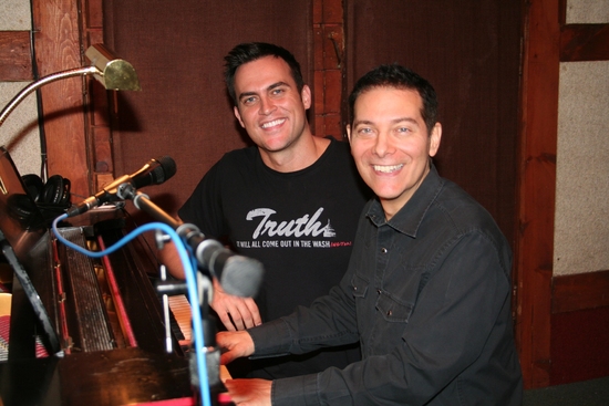 Cheyenne Jackson and Michael Feinstein Photo