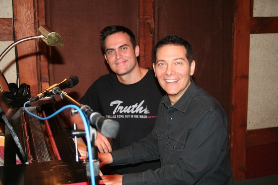 Cheyenne Jackson and Michael Feinstein Photo