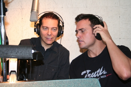 Photo Coverage EXCLUSIVE: Feinstein And Jackson Hit The Recording Studio For 'THE POWER OF TWO' Image