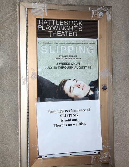 Photo EXCLUSIVE: 'SLIPPING' Ends Limited Sold Out Run 
