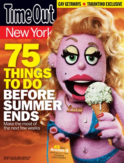 Photo Flash: AVENUE Q's 'Lucy The Slut' TimeOut NY Cover Shoot Outtakes Image