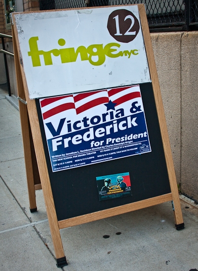 Photo Coverage: 'VICTORIA & FREDERICK FOR PRESIDENT' Opening Night Image
