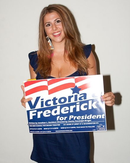 Photo Coverage: 'VICTORIA & FREDERICK FOR PRESIDENT' Opening Night Image