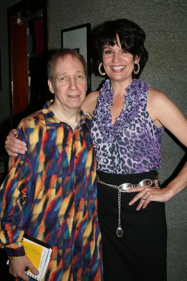 Cast Party host for the evening Scott Siegel and Beth Leavel Photo