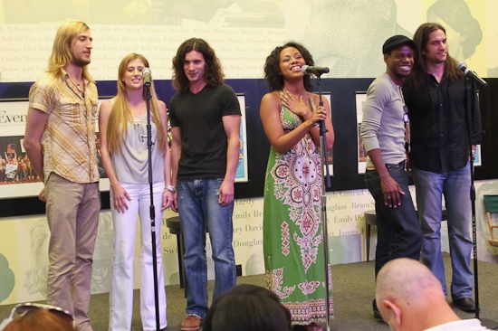 Photo Coverage: The HAIR Cast 'Turn On, Tune In, and Sing Out' At Barnes & Noble To Celebrate CD Image
