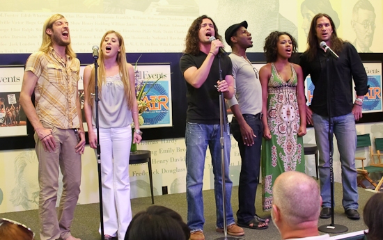 Photo Coverage: The HAIR Cast 'Turn On, Tune In, and Sing Out' At Barnes & Noble To Celebrate CD Image