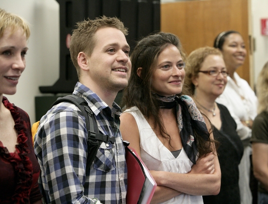 Photo Flash: PARADE In Rehearsals With T.R. Knight At MTF Image