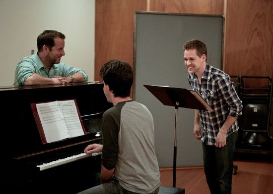 Photo Flash: PARADE In Rehearsals With T.R. Knight At MTF Image
