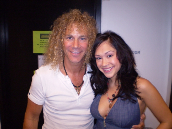 Photo Flash: David Bryan Visits His 'TOXIC AVENGER' Image