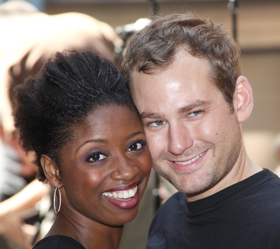 Photo Coverage: Bryan, DiPietro And The MEMPHIS Cast Celebrate Shubert Theatre Box Office Opening Image
