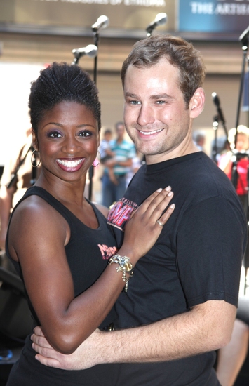 Photo Coverage: Bryan, DiPietro And The MEMPHIS Cast Celebrate Shubert Theatre Box Office Opening Image