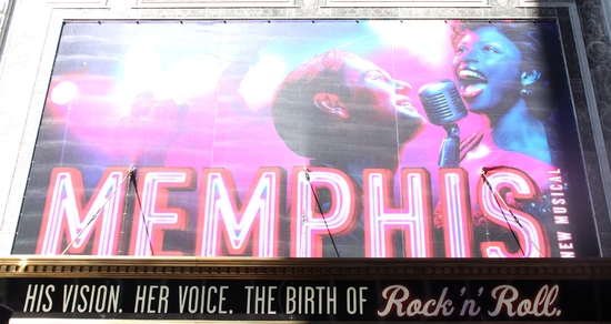 Photo Coverage: Bryan, DiPietro And The MEMPHIS Cast Celebrate Shubert Theatre Box Office Opening Image