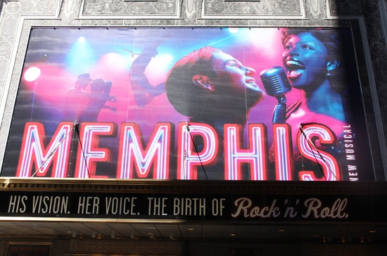 Photo Coverage: Bryan, DiPietro And The MEMPHIS Cast Celebrate Shubert Theatre Box Office Opening Image