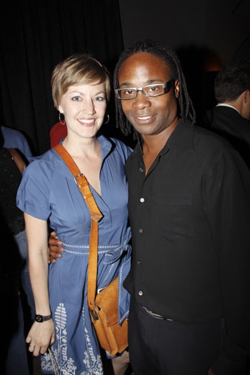 Music Director Charity Wicks and Director Billy Porter at Stephen Schwartz: Making Go Photo