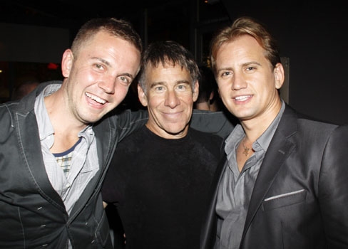 Stephen Schwartz: Making Good producers Shane Scheel and Chris Isaacson with Composer Photo