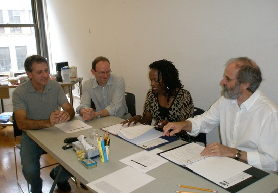 Photo Flash: Primary Stages' THE NIGHT WATCHER Meets The Press Image