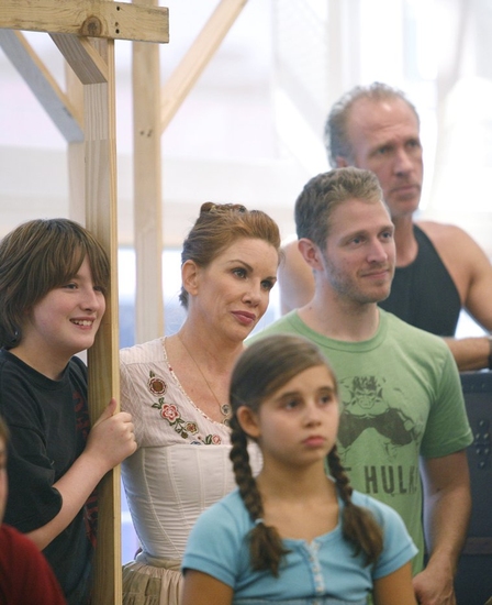 Photo Coverage: LITTLE HOUSE ON THE PRAIRIE, THE MUSICAL - In Rehearsal Image