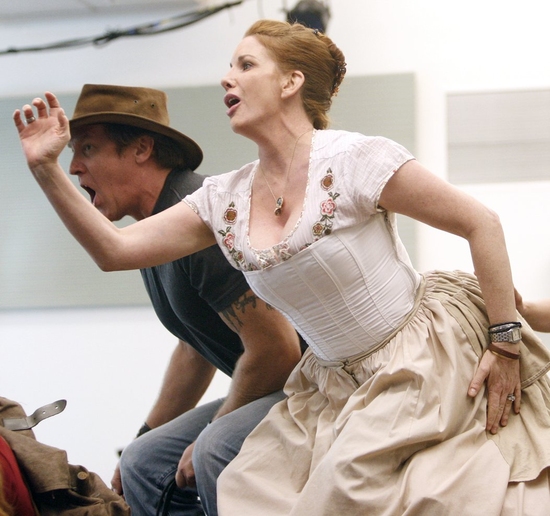 Photo Coverage: LITTLE HOUSE ON THE PRAIRIE, THE MUSICAL - In Rehearsal Image