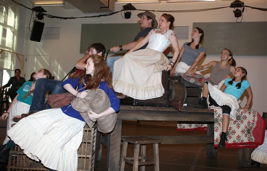 Photo Coverage: LITTLE HOUSE ON THE PRAIRIE, THE MUSICAL - In Rehearsal Image