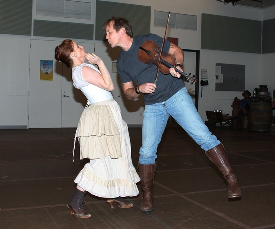 Photo Coverage: LITTLE HOUSE ON THE PRAIRIE, THE MUSICAL - In Rehearsal Image