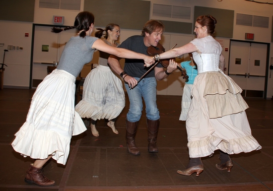 Photo Coverage: LITTLE HOUSE ON THE PRAIRIE, THE MUSICAL - In Rehearsal Image