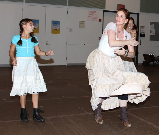 Photo Coverage: LITTLE HOUSE ON THE PRAIRIE, THE MUSICAL - In Rehearsal Image