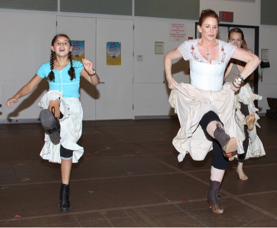 Photo Coverage: LITTLE HOUSE ON THE PRAIRIE, THE MUSICAL - In Rehearsal Image