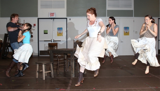 Photo Coverage: LITTLE HOUSE ON THE PRAIRIE, THE MUSICAL - In Rehearsal Image
