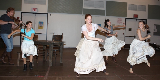 Photo Coverage: LITTLE HOUSE ON THE PRAIRIE, THE MUSICAL - In Rehearsal Image