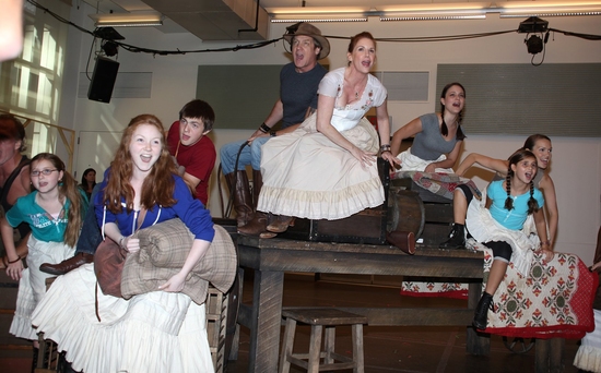 Photo Coverage: LITTLE HOUSE ON THE PRAIRIE, THE MUSICAL - In Rehearsal Image