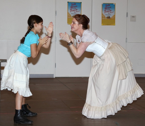 Photo Coverage: LITTLE HOUSE ON THE PRAIRIE, THE MUSICAL - In Rehearsal Image