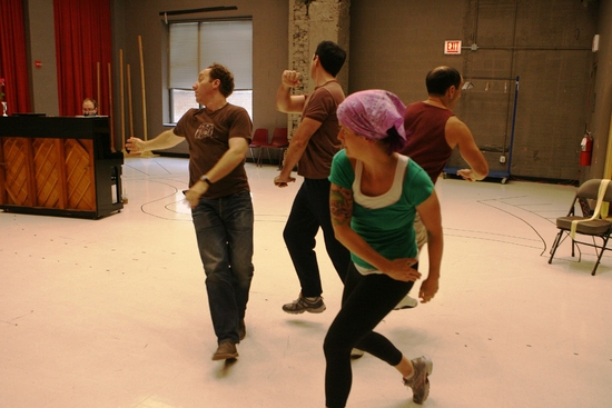Photo Flash: ANIMAL CRACKERS Rehearsals at Goodman Theatre Image
