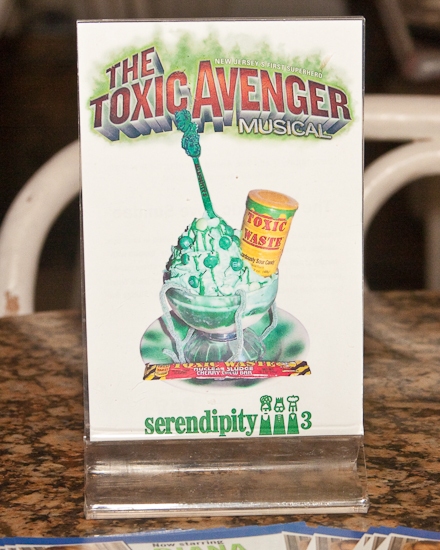 Photo Coverage: The Cast Of 'TOXIC AVENGER' Sample Serendipity 3's 'The Hot Toxic Love Sundae' Image
