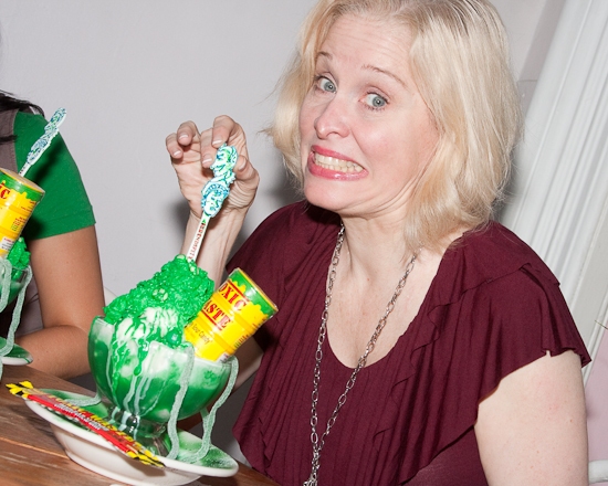 Photo Coverage: The Cast Of 'TOXIC AVENGER' Sample Serendipity 3's 'The Hot Toxic Love Sundae' Image