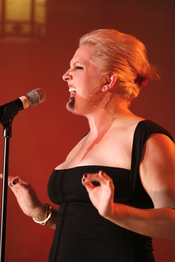 Natalie Joy Johnson at Upright Cabaret Photo