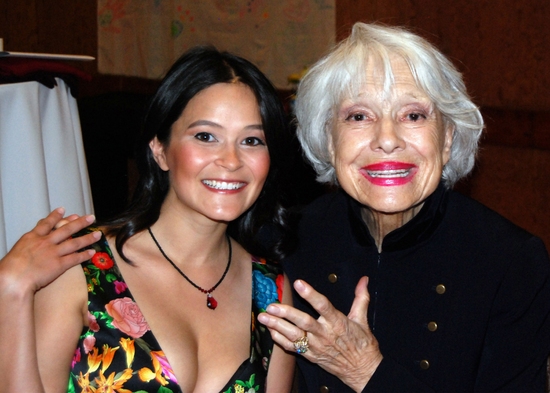 Romi Danes and Carol Channing Photo