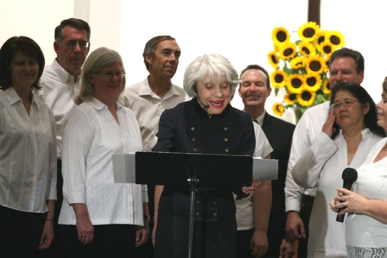 Photo Flash: Carol Channing at Altadena Community Church 9/6 Image