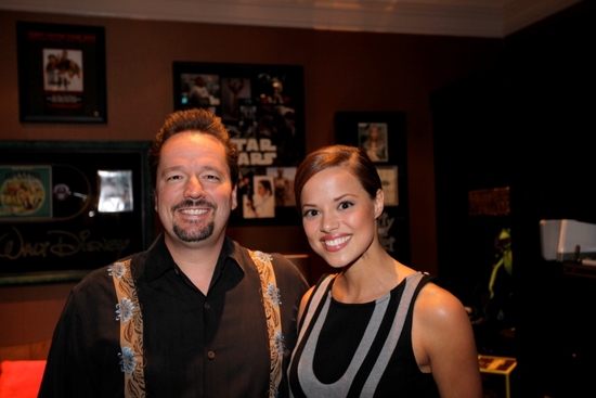 Photo Flash: Miss America 2009 Katie Stam Visits Terry Fator At The Mirage Image
