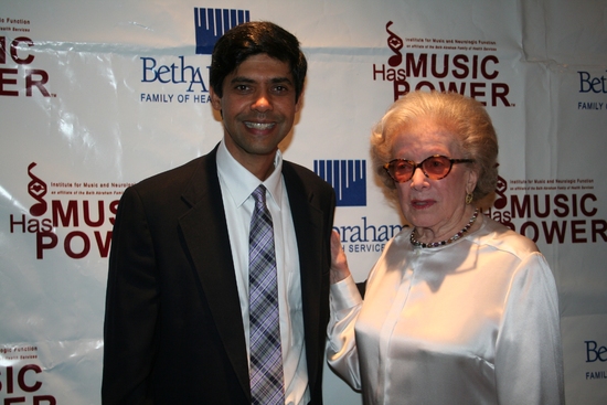 Aniruddh Patel Ph.D and Peggy Rice Photo