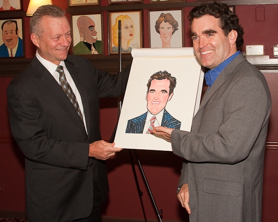 Photo Coverage: SHREK THE MUSICAL Star Brian d'Arcy James' Caricature Unveiling Ceremony At Sardi's Image