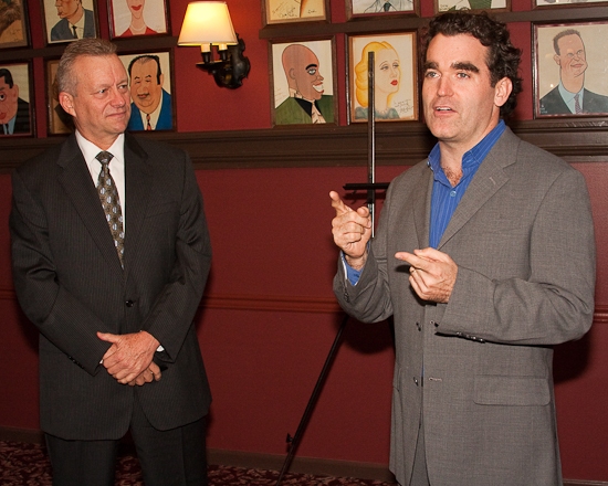 Photo Coverage: SHREK THE MUSICAL Star Brian d'Arcy James' Caricature Unveiling Ceremony At Sardi's Image