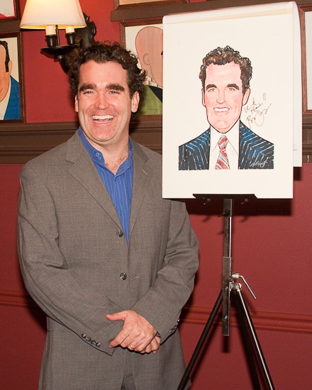 Photo Coverage: SHREK THE MUSICAL Star Brian d'Arcy James' Caricature Unveiling Ceremony At Sardi's Image