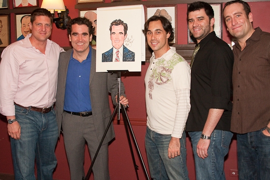 Photo Coverage: SHREK THE MUSICAL Star Brian d'Arcy James' Caricature Unveiling Ceremony At Sardi's Image