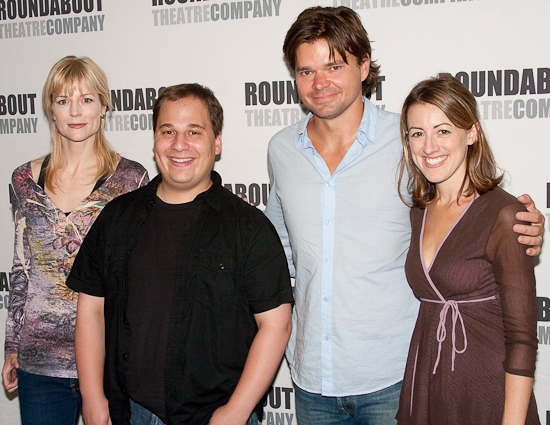 Photo Coverage: The Casts of Roundabout's Upcoming Productions Of THE UNDERSTUDY And ORDINARY DAYS Meet The Press Image