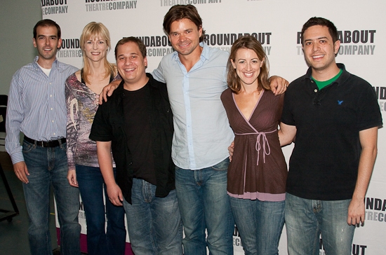 Photo Coverage: The Casts of Roundabout's Upcoming Productions Of THE UNDERSTUDY And ORDINARY DAYS Meet The Press Image