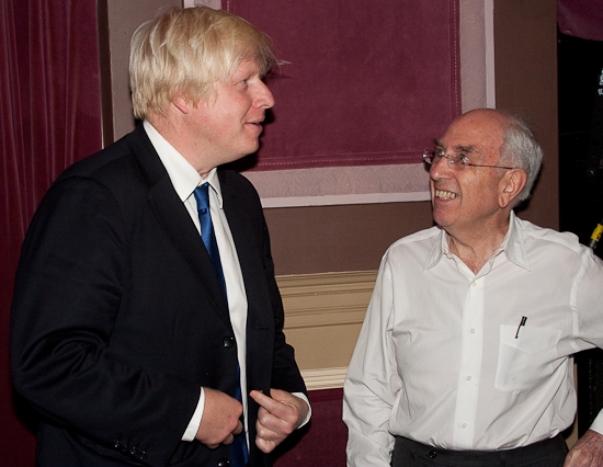 Photo Coverage: Mayor of London Boris Johnson Visits Broadway's BILLY ELLIOT! Image