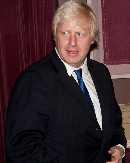 Photo Coverage: Mayor of London Boris Johnson Visits Broadway's BILLY ELLIOT! Image