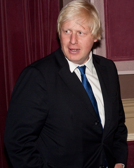 Photo Coverage: Mayor of London Boris Johnson Visits Broadway's BILLY ELLIOT! Image