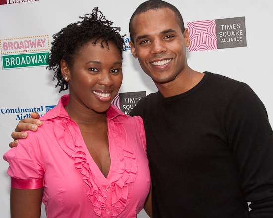 Photo Coverage: New York City Celebrates Broadway on Broadway 2009 - Backstage Arrivals! Image