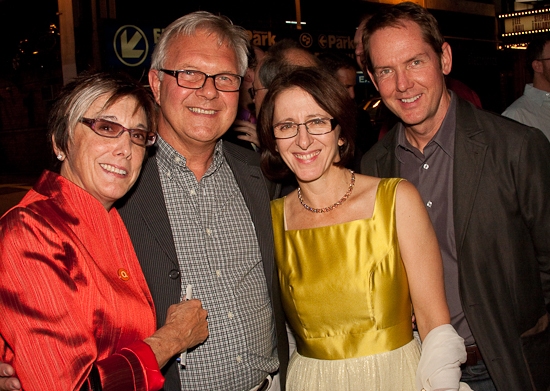 Robyn Goodman, Walter Bobbie, Anna Louizos, and Guest Photo